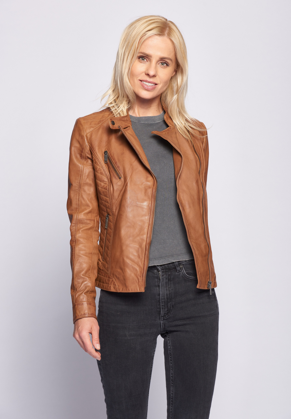 Lederjacke Sally