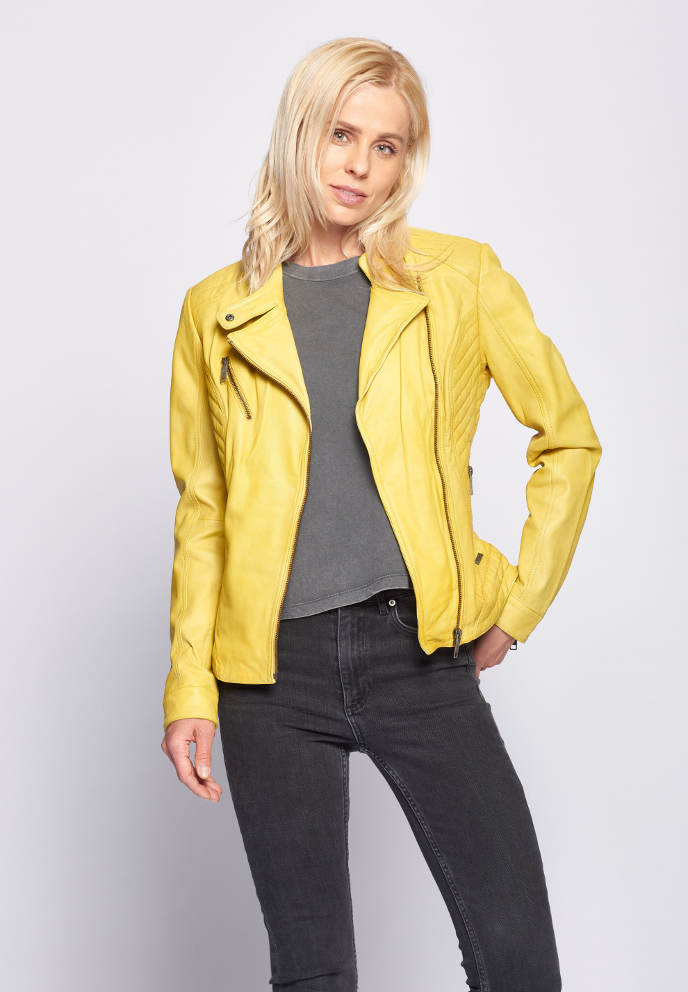 Lederjacke Sally