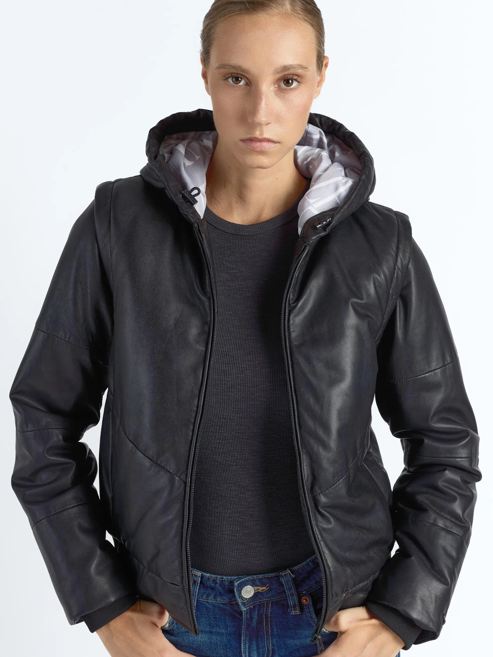 Lederjacke 42023013