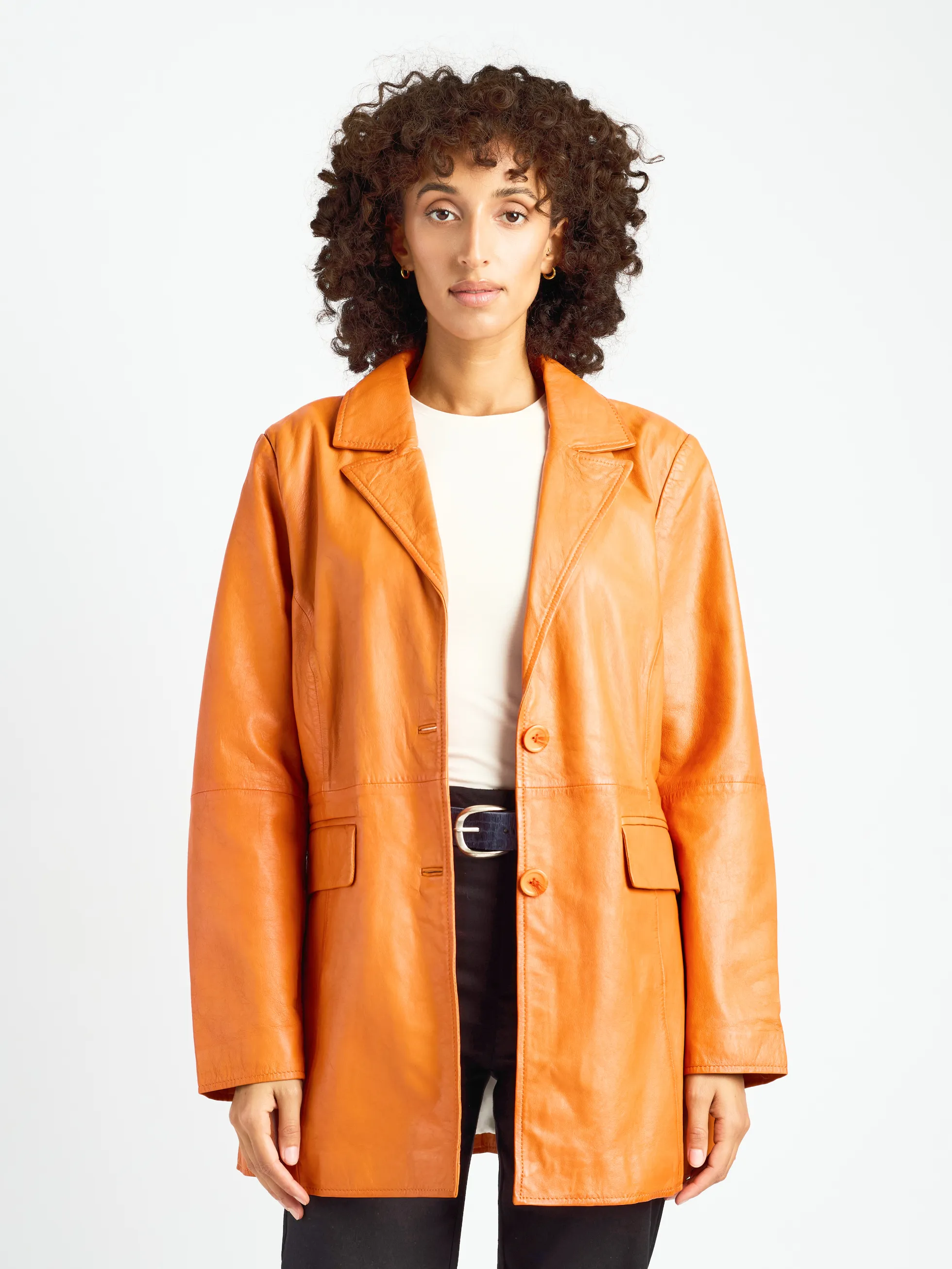 Leder Blazer 42023100