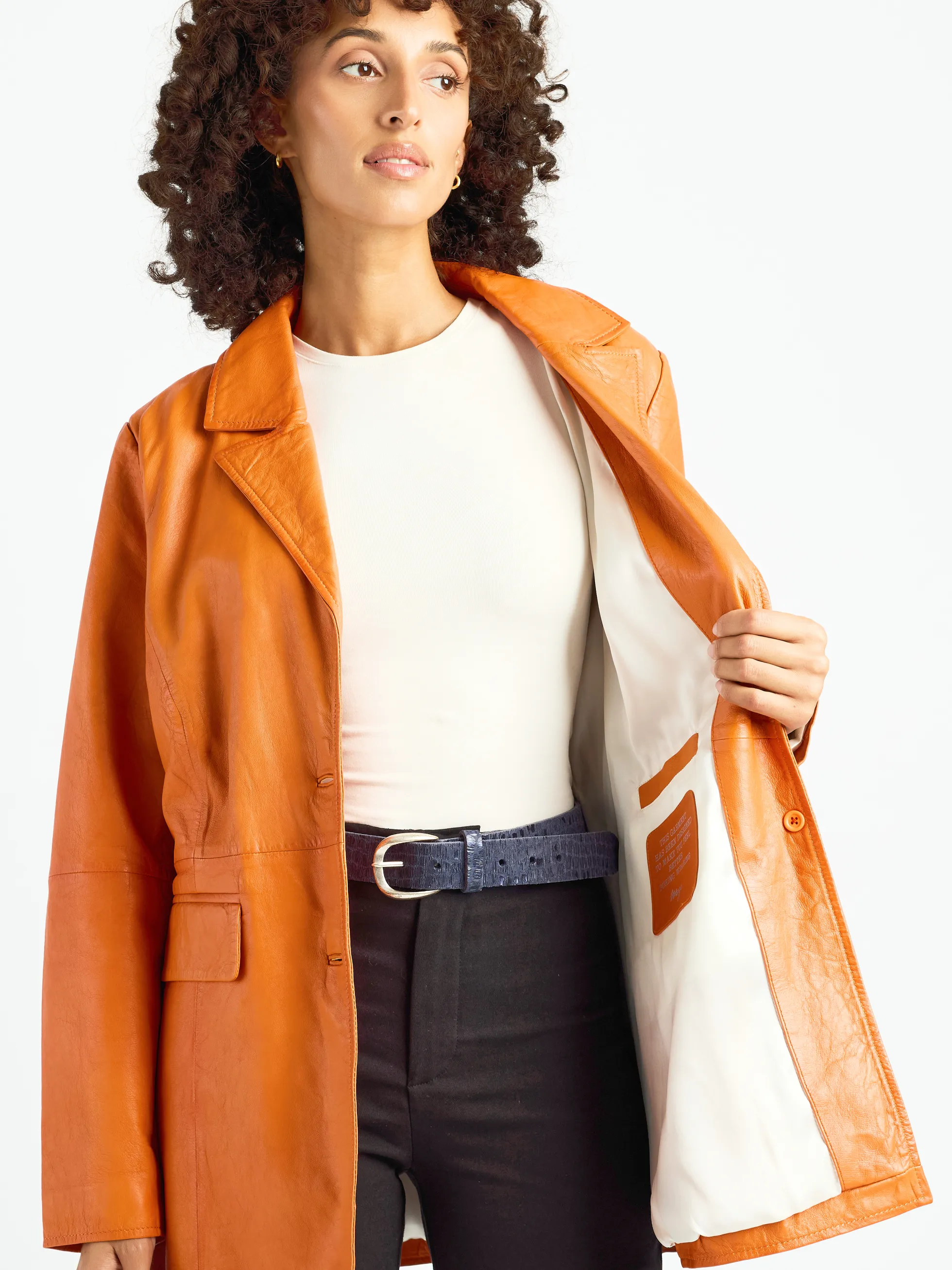 Leder Blazer 42023100