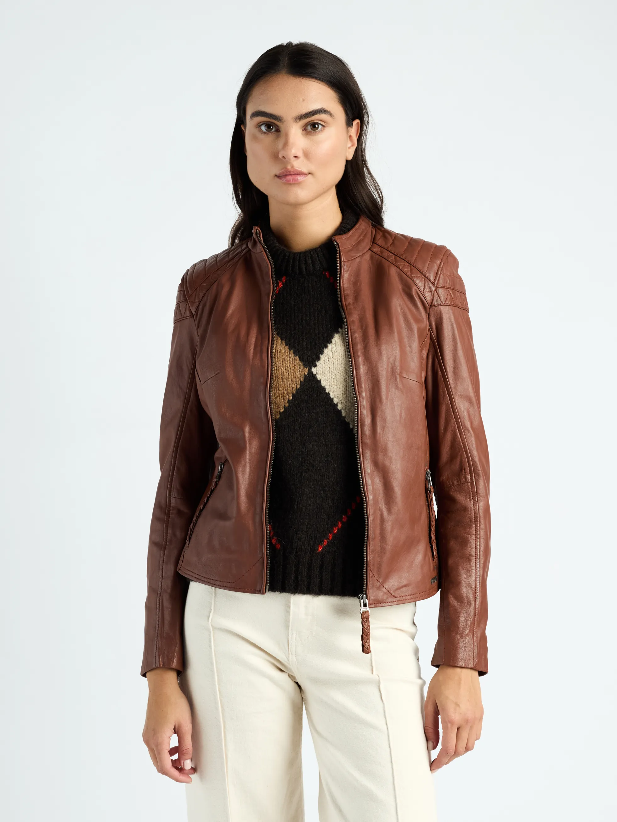 Lederjacke Brightwater