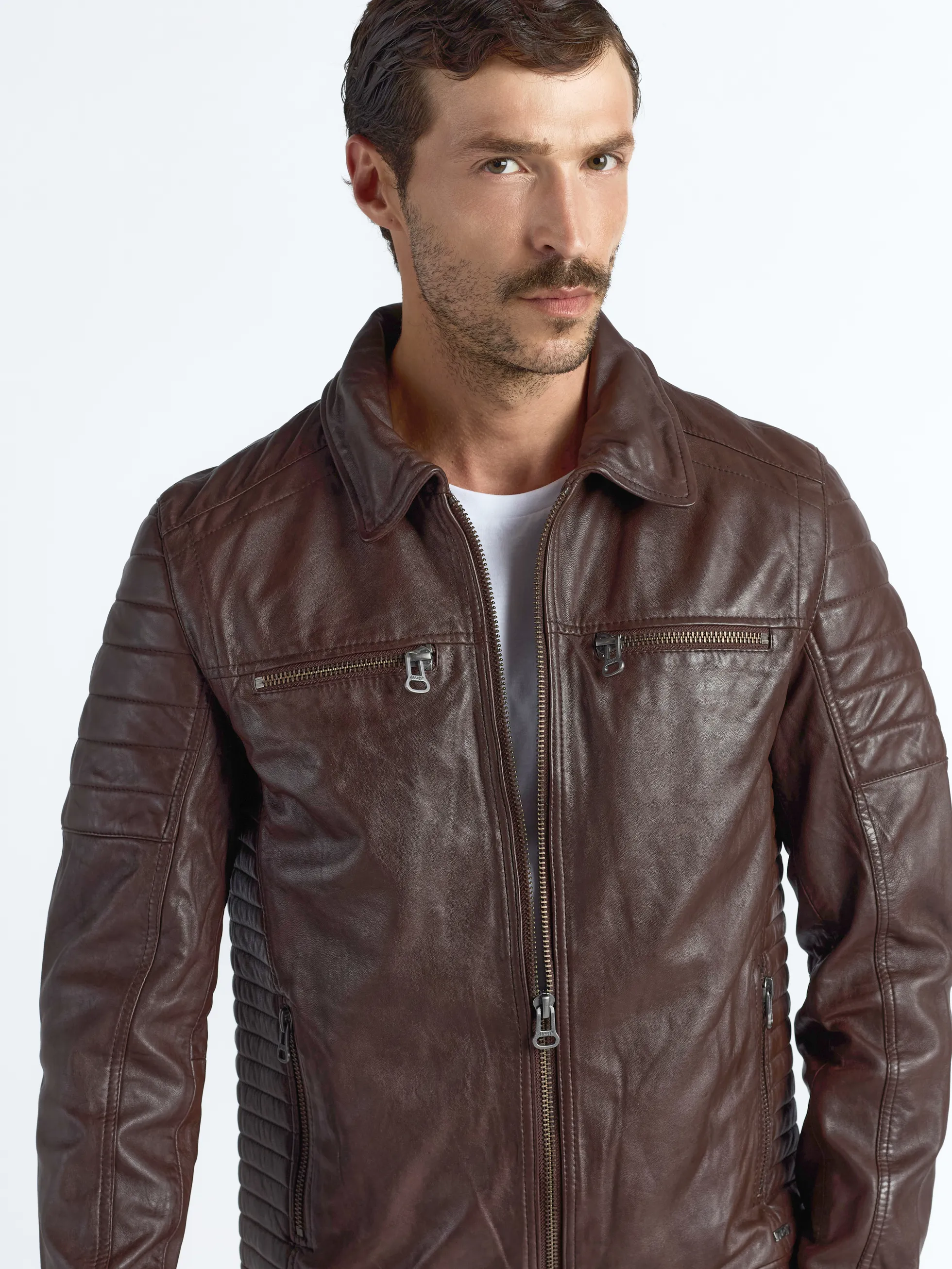 Lederjacke William